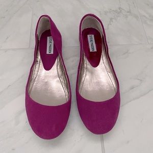 Steve Madden Fuchsia Ballet Flat, Size 9